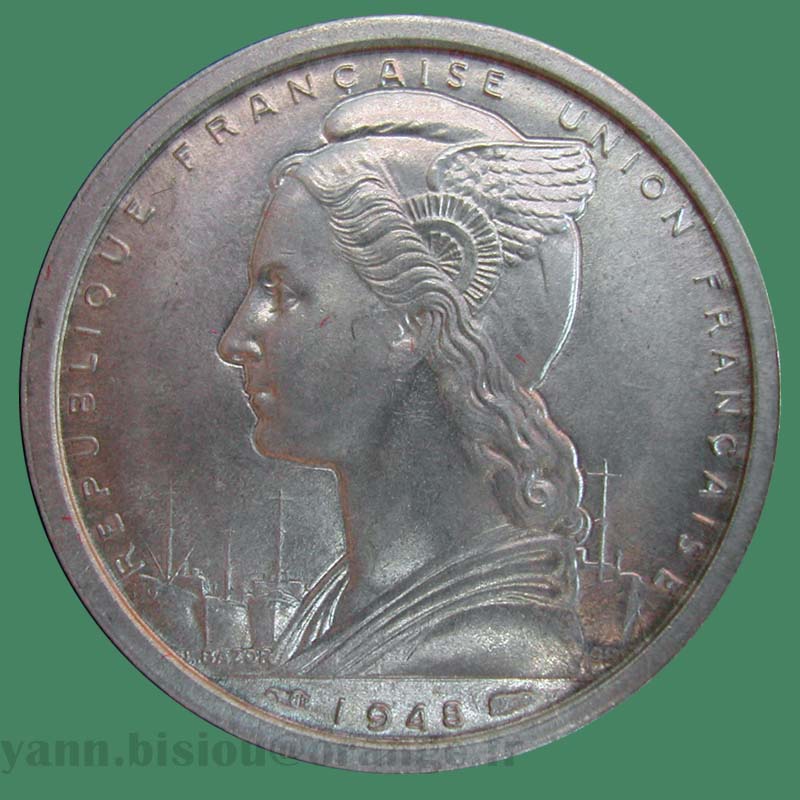 Afrique Equatoriale Française - 2 Francs 1948 - French Equatorial Africa