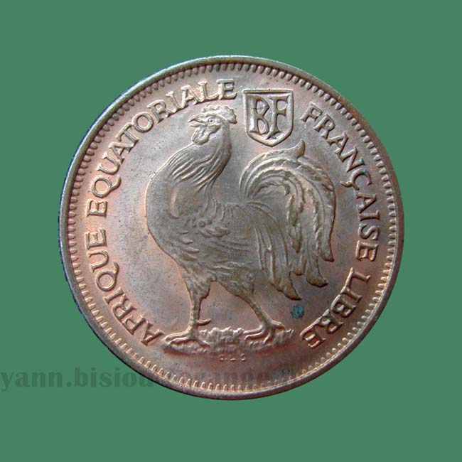 Afrique Equatoriale Française - 50 centimes 1943 - French Equatorial Africa