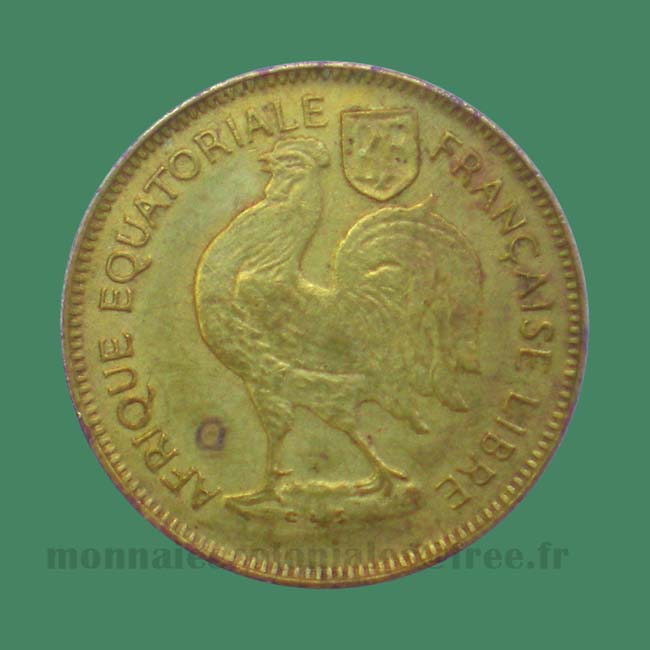 Afrique Equatoriale Française - 50 centimes 1942 - French Equatorial Africa