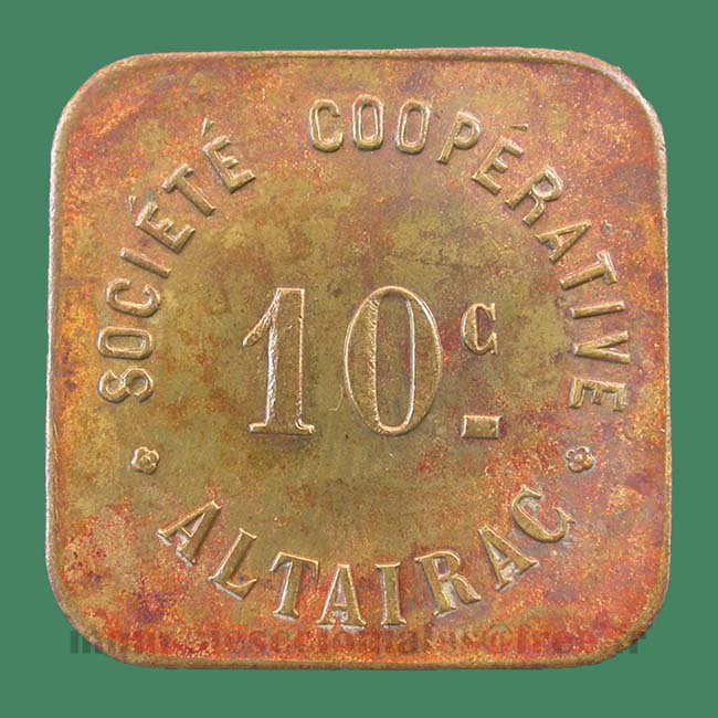 Algérie 5 centimes Soc. coop. Altairac - Algeria