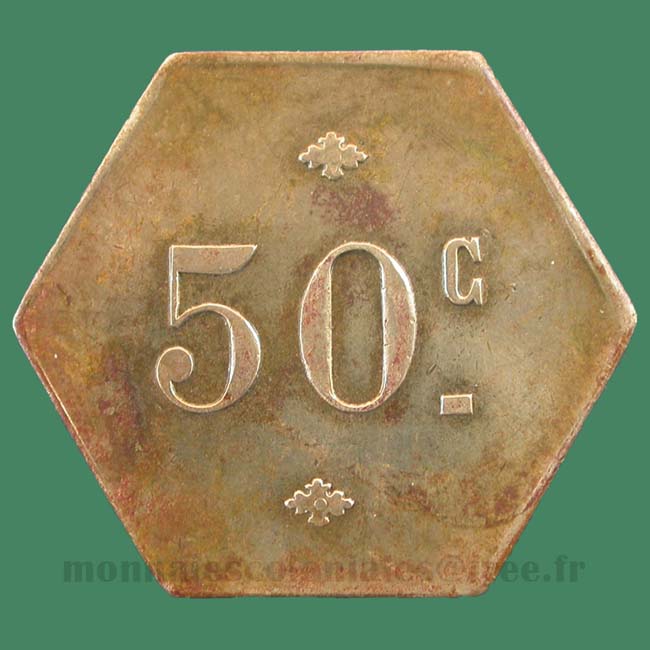 Algérie 50 centimes Soc. coop. Altairac - Algeria
