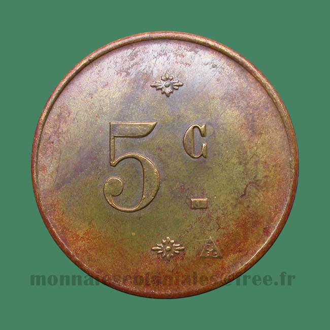 Algérie 5 centimes Soc. coop. Altairac - Algeria
