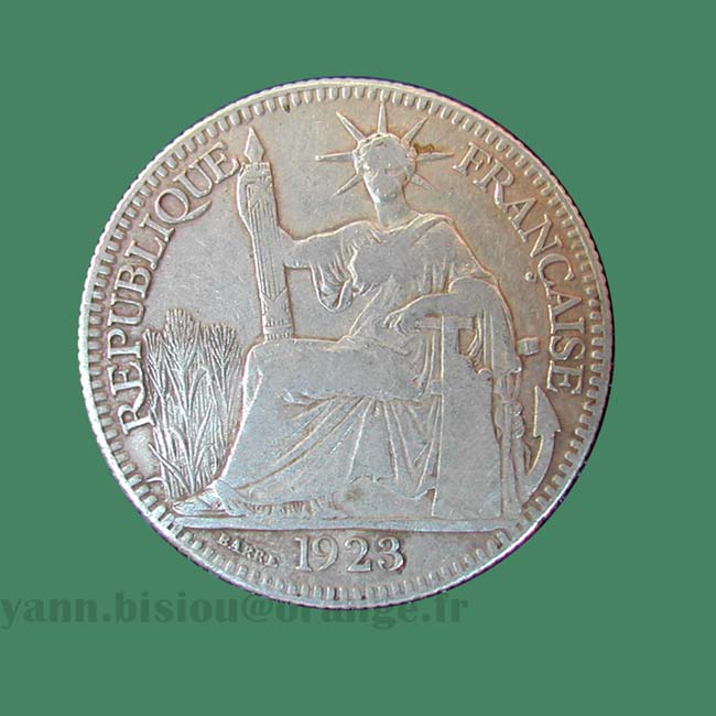 Indochine 10 cents 1923 - French Indo China coin
