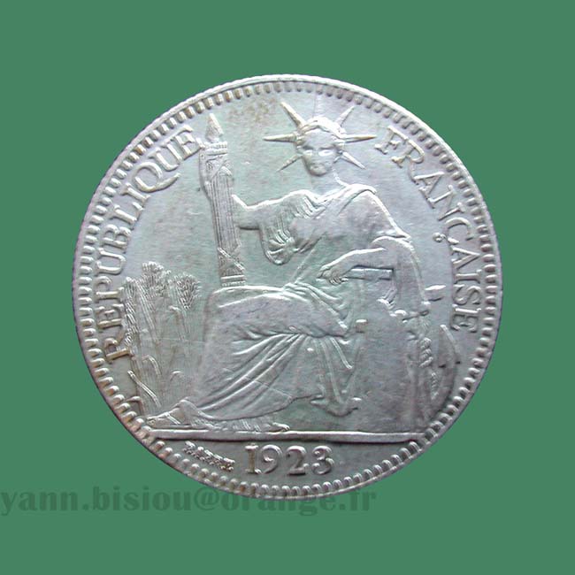 Indochine 10 cents 1923 - French Indo China coin