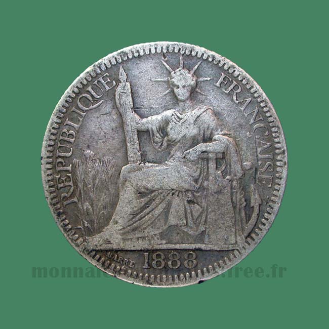 Indochine 10 cents 1888 Indochina Indo China
