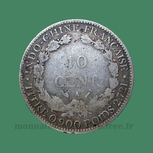 Indochine 10 cents 1888 Indochina Indo China