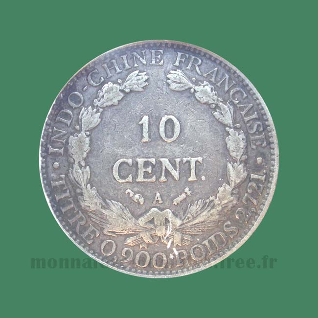 Indochine 10 cents 1894 Indochina Indo China