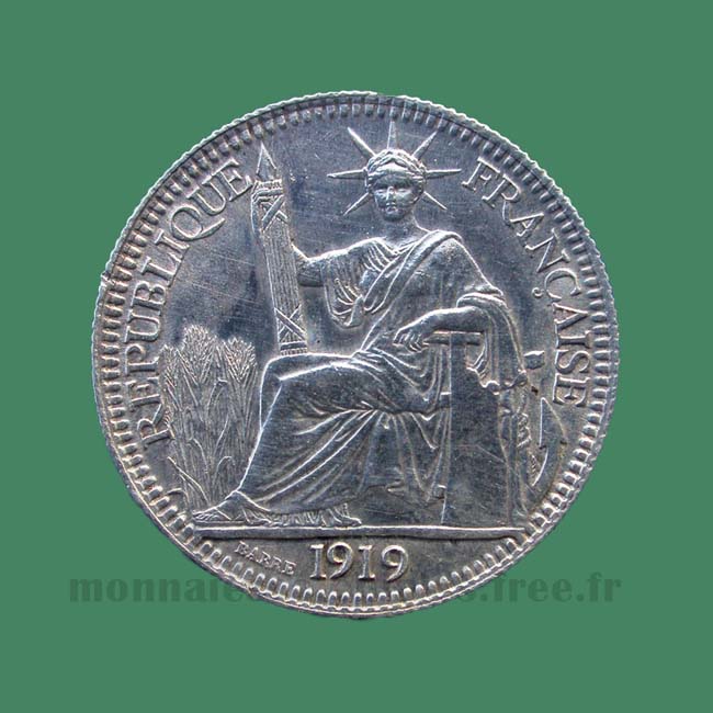 indochine 10 cents 1919 indo china