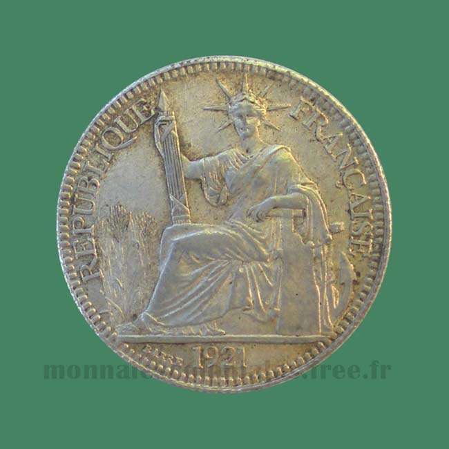 Indochine 10 cents 1921 - French Indo China coin