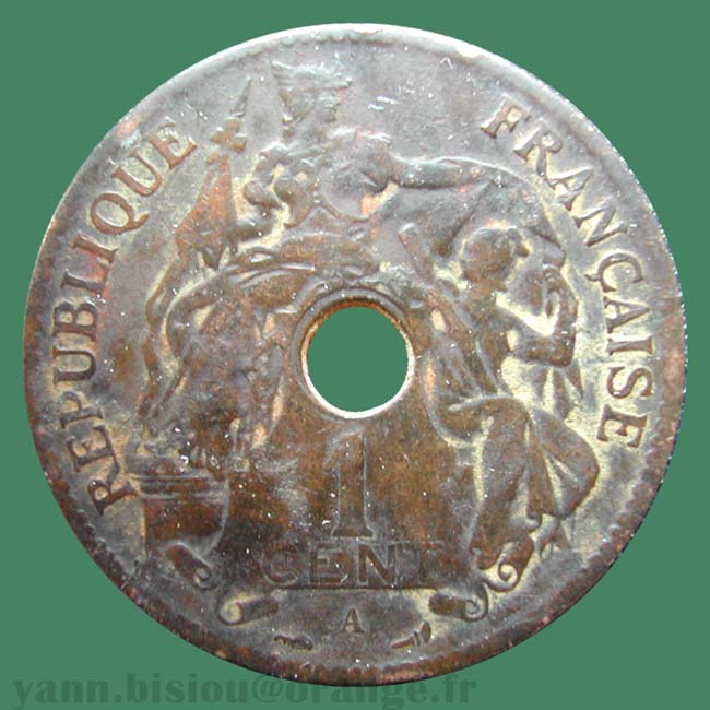 Indochine 1 cent 1899 / Indo China
