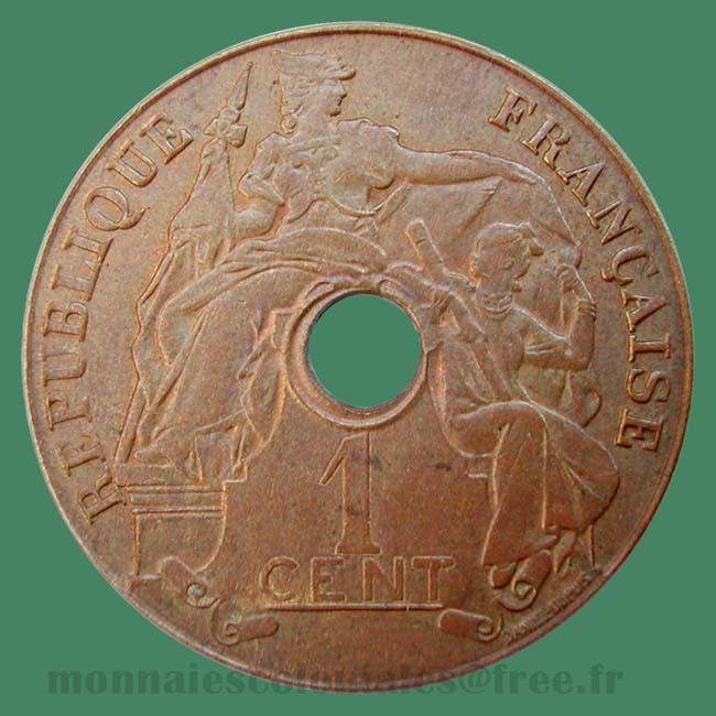 Indochine 1 cent 1921 San Francisco / Indo China