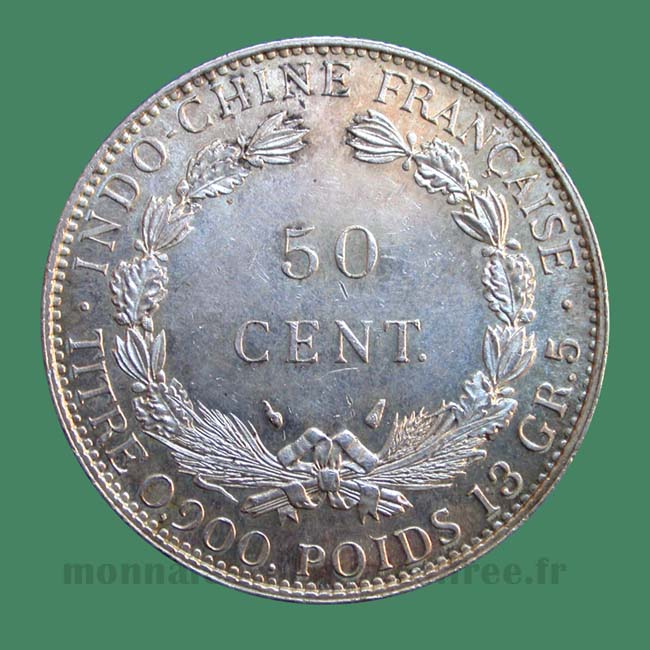 Indochine 50 cents 1936 - French Indo China