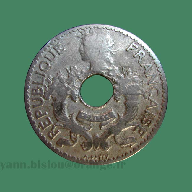 Indochine 5 cents 1924 A - Indo China coin