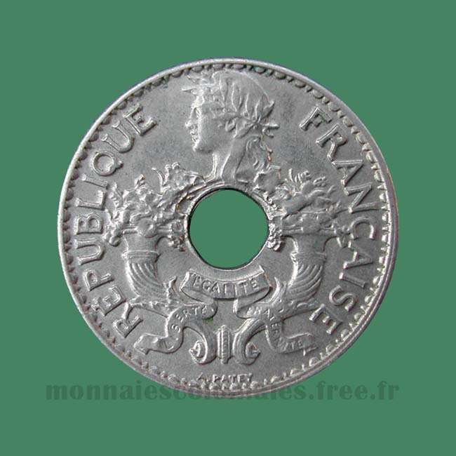 Indochine 5 cents 1925 A - Indo China coin