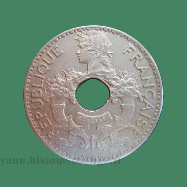 Indochine 5 cents 1937 A - Indo China coin