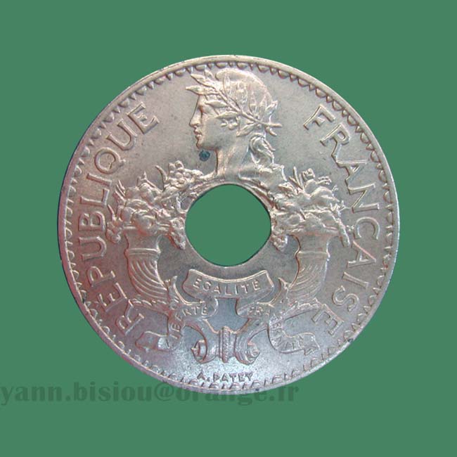 Indochine 5 cents 1938 A - Indo China coin