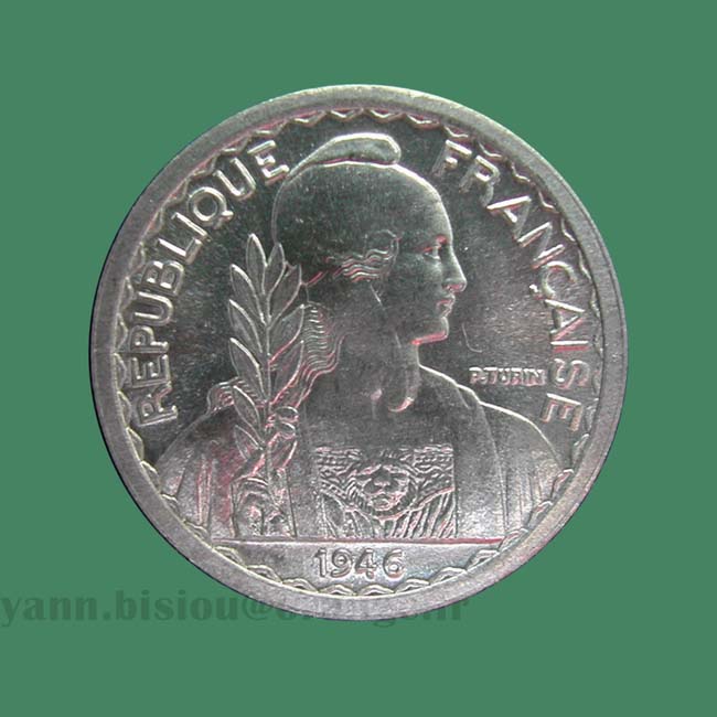 Indochine 5 cents 1946 A - Indo China coin