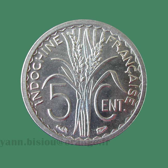 Indochine 5 cents 1946 A - Indo China coin