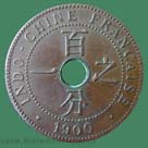 Indochine 1 cent 1900 - Indo China