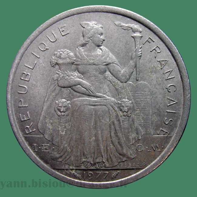 Monnaie - Établissements Français de l'Océanie - 2 Francs 1949 Essai
