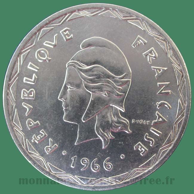 Nouvelles-Hébrides (Vanuatu) 100 Francs 1966 New Hebrida