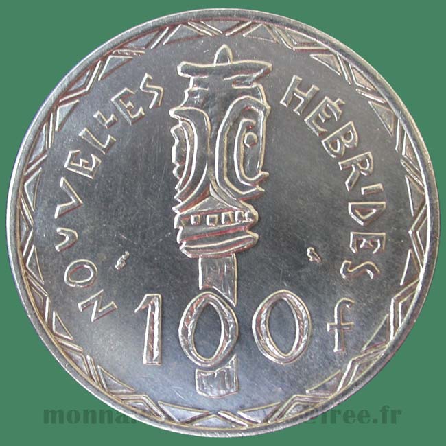 Nouvelles-Hébrides (Vanuatu) 100 Francs 1966 New Hebrida