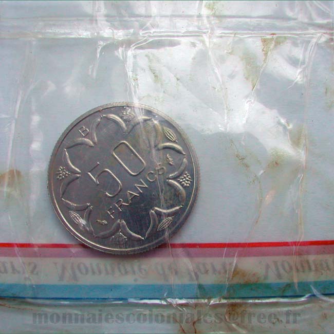 50 francs 1976 B ESSAI sous sachet scellé