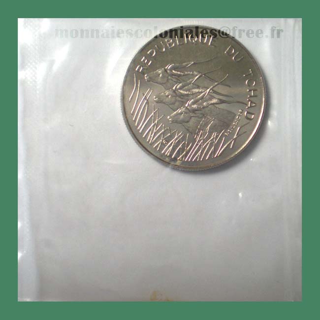 Tchad 100 Francs 1971 essai - Chad pattern probe