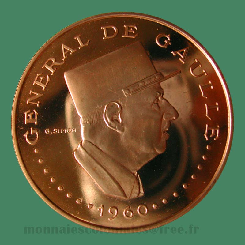 Tchad 10.000 Francs 1960 Essai